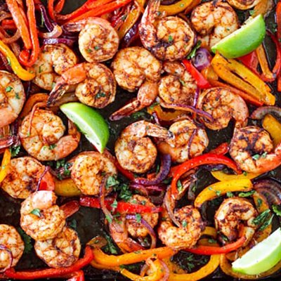 Meal Prep: Mexican-Inspired Sheet Pan Shrimp and Veggies