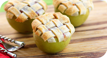 http://www.tablespoon.com/recipes/apple-lattice-pie-baked-in-an-apple/82f34190-de49-4213-ac33-41430fa2e5c8